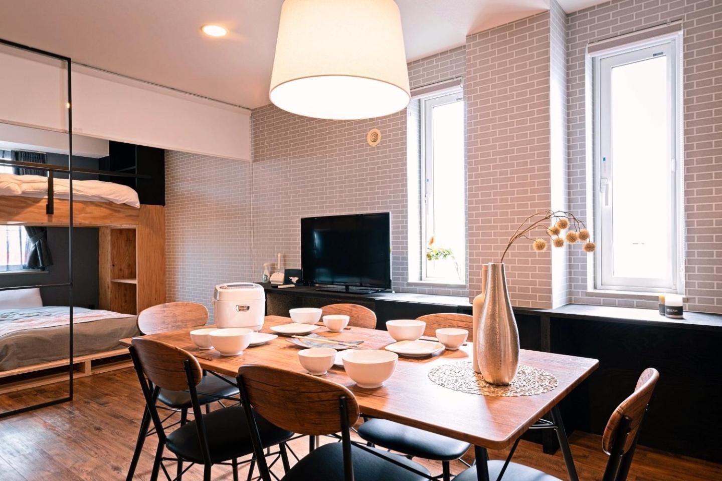 One Living In 24 - Vacation Stay 83393 Sapporo Buitenkant foto